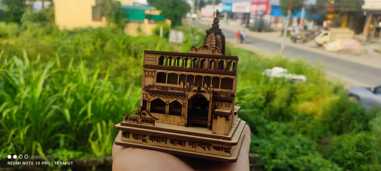 Shri Khatushyam Small 3D Wooden