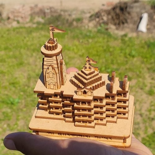 Shri Dwarikadhish 3D Wooden Mandir