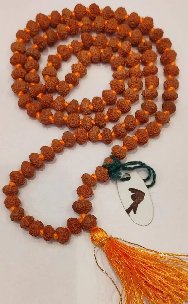 7 Face Rudrakash Mala 108 Beads