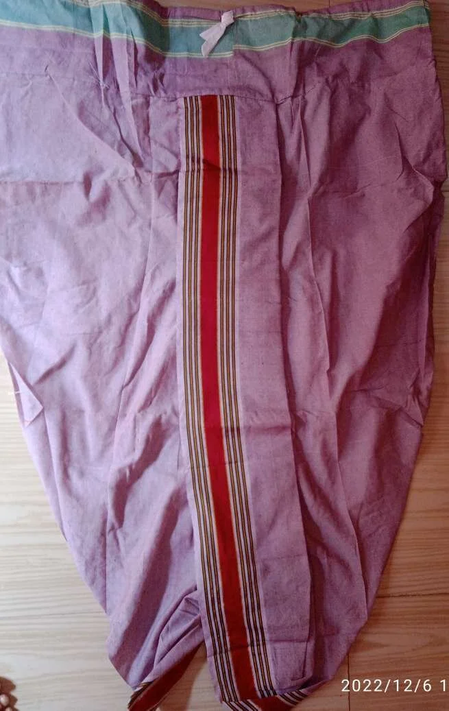 Light Purple Colour Dhoti