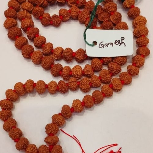 Ganesh Face Rudrakash Mala 108 Beads