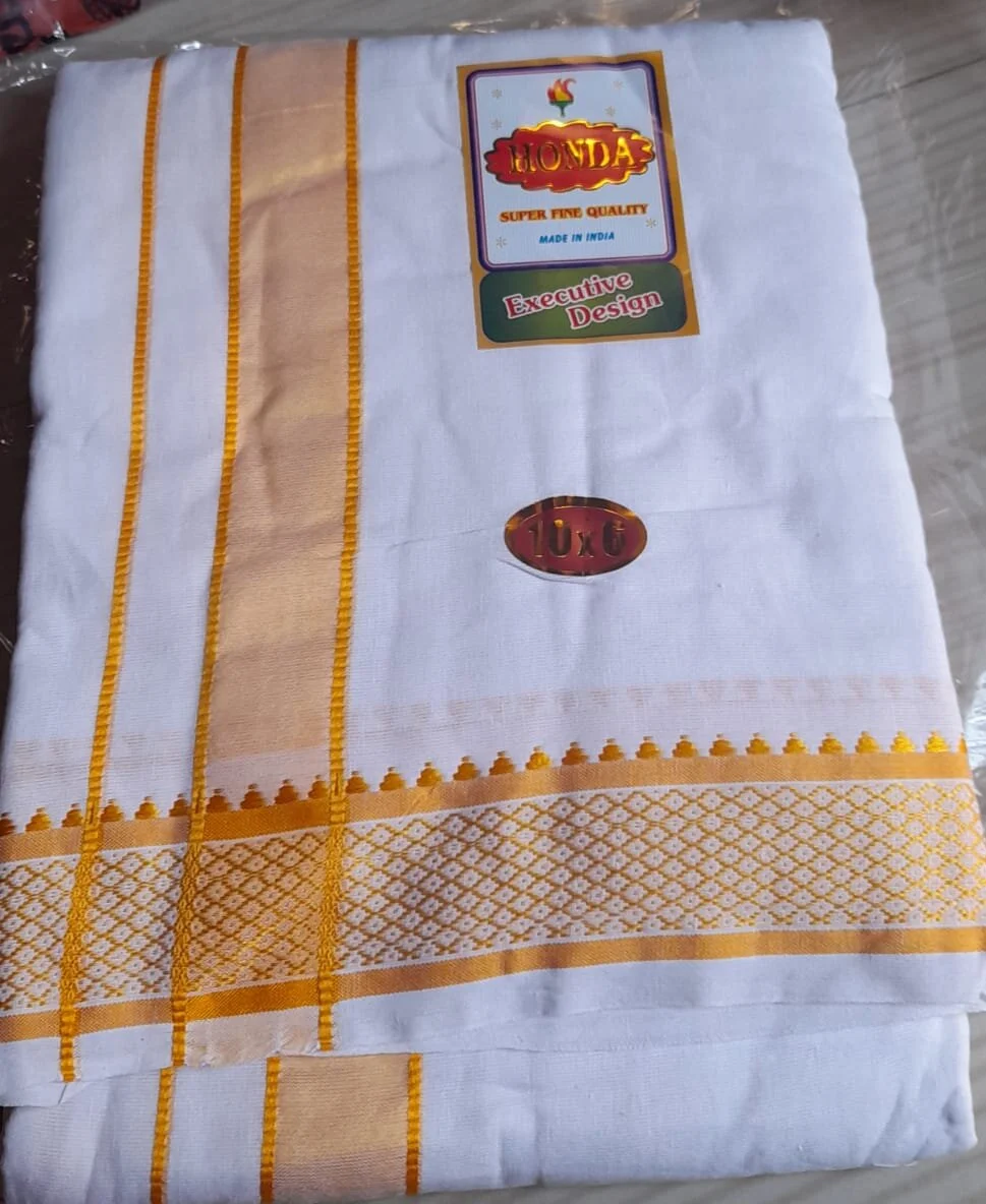Cotten Dhoti Duppta Sets