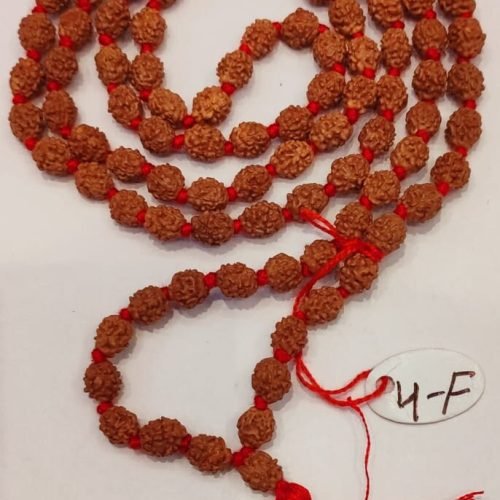 4 Face Rudrakash Mala Beads