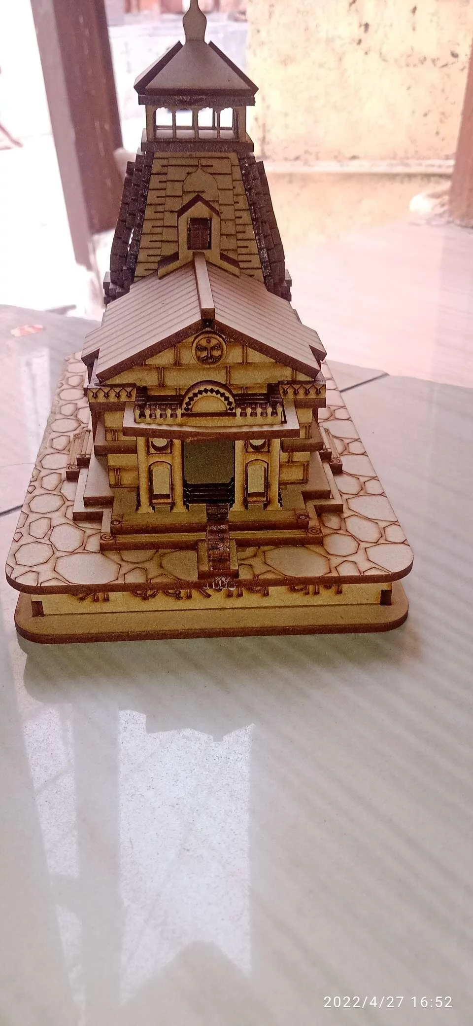Kedarnath 3D Wooden Mandir - Image 2