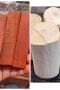 white and red wood chandan