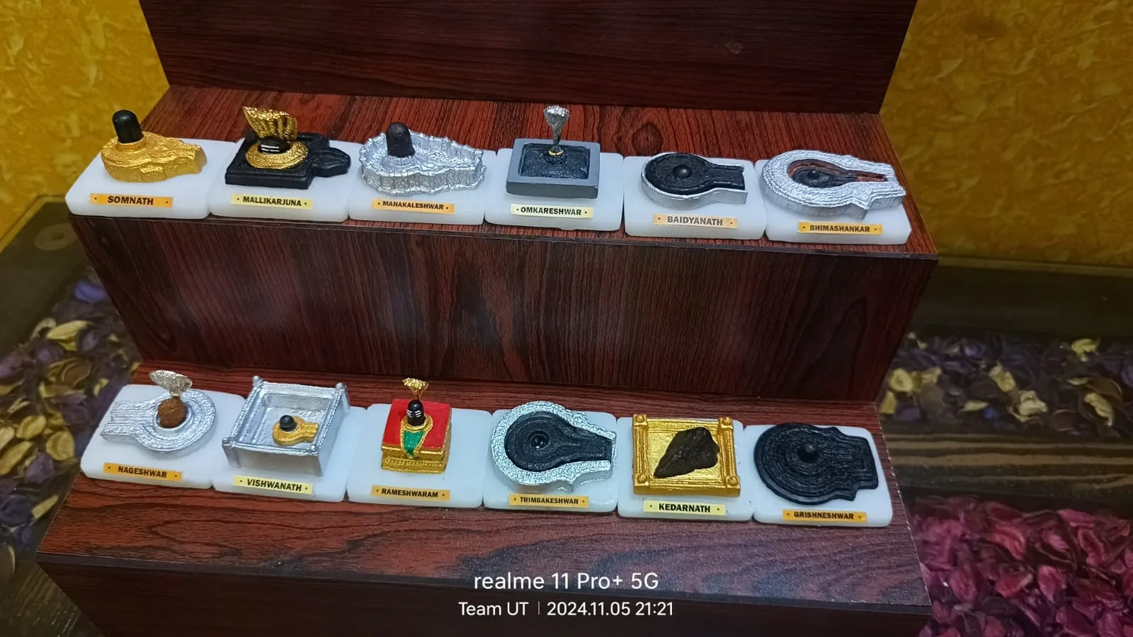 12 Jyotirling Shivling Sets